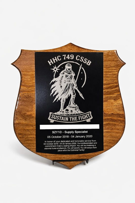 Honor Crest Plaque